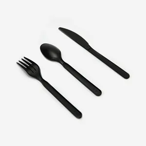 CPLA Hot Sale High Quality Durable PLA CPLA Eco Friendly Biodegradable Disposable Pla Cutlery Set