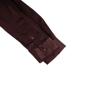 Camicetta <span class=keywords><strong>Marrone</strong></span> in Raso Chic Vintage da <span class=keywords><strong>Donna</strong></span>, Monopetto con Collo a Risvolto, Maniche Lunghe, Tinta Unita, Casual e Semplice, Moda Primaverile - Product Image 6