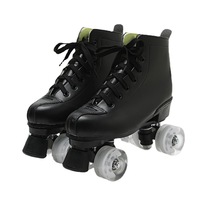 Patins à roulettes à quatre roues, chaussures de patinage à roulettes, bottes unisexes