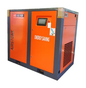 Máy Nén Khí Trục Vít 45 Kw 60 Hp 5.7-8.0m 3/Min 7-12 Bar Máy Nén Công Nghiệp Truyền Động Trực Tiếp Tốc Độ Biến Thiên