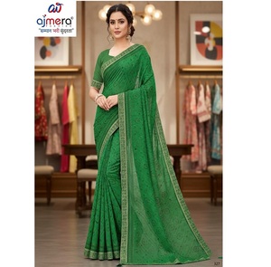Elegant Designer Cotton Sarees Women Luxury Comfort Stylish Classic Office Festive Party Wedding Wear Sun Protection Quick Dry - Product Image 1