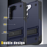 Casing Ponsel Pelindung Lembut Rotasi 360 Penutup Ponsel untuk Samsung S23 Plus