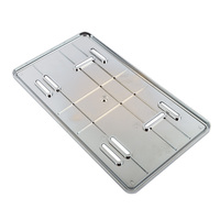 Numéro de vente chaude malaisie taille argent plaques d'immatriculation de voiture en plastique 33*8*1.2
