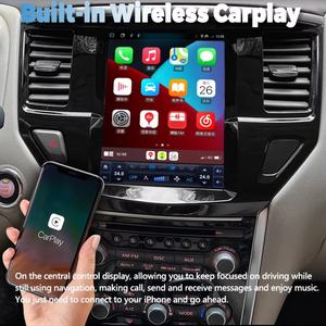 Écran vertical 10,4 pouces Stéréo 4G HU pour Nissan Pathfinder 2012-2019 Android 15 Autoradio Lecteur vidéo GPS Navigation Carplay - Product Image 3