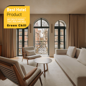 Material Customized Hotel Bedroom Furniture Modern Art Design King <b>Size</b> <b>Bed</b> Set For High Grade Hotel Room Interior Project - Product Image 1