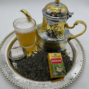 Thé Gunpowder 3505 3A pour thé à la <span class=keywords><strong>menthe</strong></span> avec sucre en cube, export en vrac, fournisseur Maroc Algérie - Product Image 1