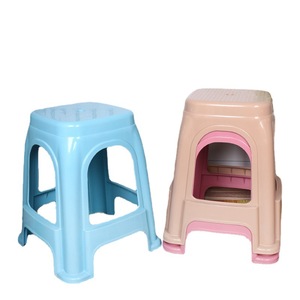 <span class=keywords><strong>Taburete</strong></span> cuadrado de flor de ciruelo para adultos de diseño moderno <span class=keywords><strong>taburete</strong></span> de cambio de zapatos de <span class=keywords><strong>mariposa</strong></span> de plástico grueso grande para uso en dormitorio y sala de estar - Product Image 5
