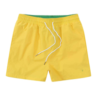 Shorts de plage décontractés et sportifs pour hommes, de haute qualité, confortables, avec cordon de serrage, taille mi-haute, bermudas de surf à séchage rapide