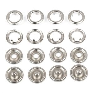 Custom Ring 9.5mm Prong <b>Press</b> <b>Button</b> Metal Pearl Prong Snap <b>Button</b> Five Claw <b>Button</b> - Product Image 1