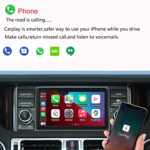 Interface radio sans fil <span class=keywords><strong>Apple</strong></span> <span class=keywords><strong>CarPlay</strong></span> et Android Auto Navigation pour Jaguar F-TYPE XF XE 2012-2018 Détecteur vidéo de radar pour voiture - Product Image 6