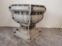 Nouveau design de jardinière en béton décoratif de jardin préfabriqué Pot de fleur moules en plastique pour pots en ciment