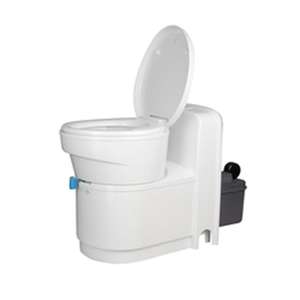 Inodoro y Ducha Portátil Combinados de Polipropileno Blanco AGE para Autocaravanas, Campamentos, Embarcaciones Marinas, Casas Rodantes y Uso Doméstico - Product Image 4