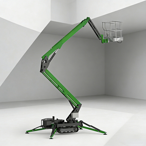 Spider 8-20m Faltbare Gelenk-Anhänger-Hebebühne Abschleppbare Teleskop-Arbeitsbühne - Product Image 1