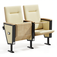 Chaises pliantes réglables en acier pour théâtre moderne, église, auditorium et salle de conférence – Vente en gros