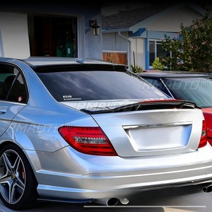 Protector de alerón trasero para maletero StarNav para Mercedes Benz Clase C W204 2007-2013, kit de carrocería, accesorios para coche - Product Image 4