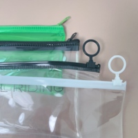Tas Kosmetik PVC Mewah dengan Ritsleting Tas Makeup Perjalanan Berkualitas Tinggi untuk Gadis Aksesori Plastik