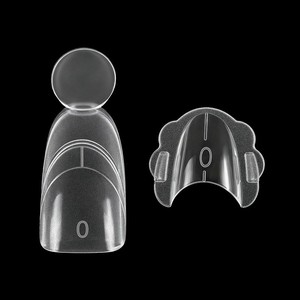Nuevo Diseño <span class=keywords><strong>de</strong></span> Moldes Duales para Uñas, Puntas <span class=keywords><strong>de</strong></span> Uñas <span class=keywords><strong>de</strong></span> Cobertura Completa Reutilizables para Extensión <span class=keywords><strong>de</strong></span> Poly <span class=keywords><strong>Gel</strong></span> - Product Image 1