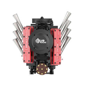 Motor de Gasolina <span class=keywords><strong>TOYAN</strong></span> FS-V800G V8 de Cuatro Tiempos, Refrigerado por Agua, Metálico, para Autos, Barcos y Aviones RC - Product Image 3