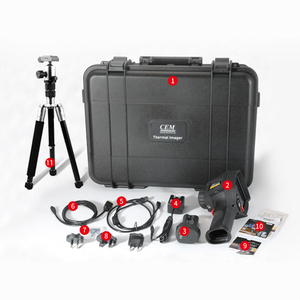 ระบบตรวจสอบร่างกายด้วยภาพความร้อน CEM DT-9897Y 384x288 กล้องถ่ายภาพความร้อน พร้อมรองรับ OEM และ ODM ผลิตจากพลาสติก รุ่น DT-989 - Product Image 4