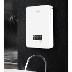 Calentador <span class=keywords><strong>de</strong></span> agua eléctrico instantáneo sin tanque <span class=keywords><strong>de</strong></span> calentamiento rápido <span class=keywords><strong>de</strong></span> 3KW, ducha para baño, ducha, cocina debajo del fregadero - Product Image 2