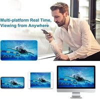 Système de caméra de sécurité sous-marine H.265 5MP POE avec disque dur de 1 To préinstallé, vision nocturne HD, accès à distance facile