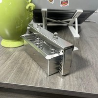 Presse à viande durable en acier inoxydable SUNMAX pour hamburgers, brochettes et viandes à déjeuner-Modèles manuels et hydrauliques