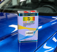 Vernis de finition automobile brillant 2K transparent, résistant aux produits chimiques et anti-jaunissement, pour la rénovation automobile en gros