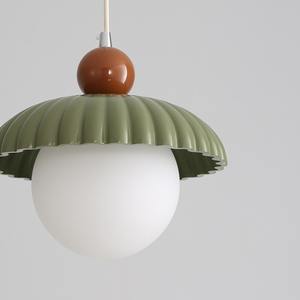 Luminaire suspendu de taille moyenne de style scandinave minimaliste moderne, style français, beige, pour couloir, entrée, éclairage de couloir - Product Image 6