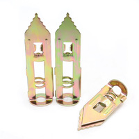 Kit d'ancrage pour cloisons sèches en acier galvanisé avec vis autoperceuses, norme DIN, pour trous de vis de plaques de plâtre et utilisation sur tôles, en boîte