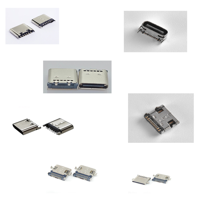 Factory Wholesale Usb Connector Charging Port Socket Replacement for Oppo for Iphone for Huawei Type C Charging Dock Port