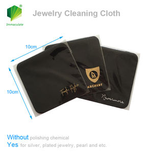 ผ้าไมโครไฟเบอร์สำหรับทำความสะอาดและขัดเงาเครื่องประดับและแว่นตา พิมพ์โลโก้ตามสั่ง บรรจุภัณฑ์สำหรับขายส่ง - Product Image 6