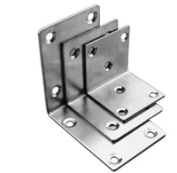 Support triangulaire à 90 degrés en acier inoxydable, acier au carbone, métal galvanisé, sur mesure, pour meubles, dimensions personnalisées, marque HDF