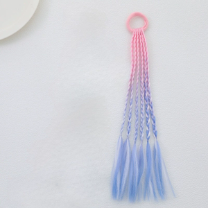 Cordons de cheveux tressés torsadés pour enfants, tresses de boxe colorées tendance, <span class=keywords><strong>accessoires</strong></span> capillaires pour coiffure quotidienne - Product Image 4
