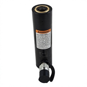 Cric hydraulique à ressort de rappel 10 tonnes Rac106, course 150 mm, cylindre en aluminium, performance équivalente à Enerpac - Product Image 1