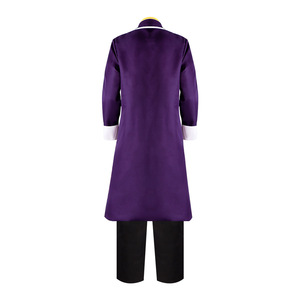 Disfraz de Fairy Tail Jellal, conjunto de pantalones y abrigo morado, traje de juego de rol de Anime para Halloween - Product Image 4