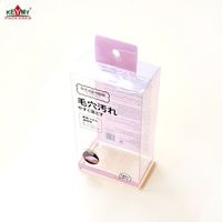 Emballage de boîte en acétate PET/PVC recyclable personnalisé avec forme ronde et couleur personnalisée pour l'emballage des aliments congelés