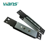 Serrure magnétique électrique à cisaillement 1200 kg 182x30x25mm 12V/24V, ouverture par alimentation 0,5-2,5s, pour portes en bois/verre/métal/ignifuges