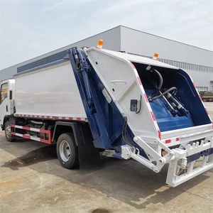 Factory Supply ISUZU 700P Compactor Garbage Truck 9cbm <b>Waste</b> Compactors Trucks Compression Refuse Collector - Product Image 5