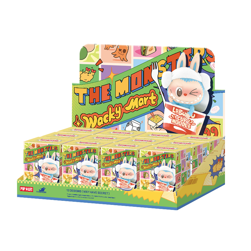 Ensemble complet Wacky Mart série 12 boîtes/ensemble