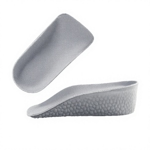 Plantillas Unisex con Talón Elevado Interno, Amortiguación de Impactos, Tela Elástica Suave + Material EVA para Estudiantes, Aumento de Altura - Product Image 2
