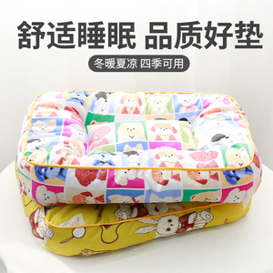 Cartoon Pet Mat Rectangle Polyester Four Seasons Dog Bed With Edging - Product Image 4