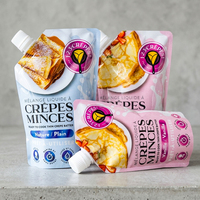 Leverancier van op maat gemaakte, voedselveilige PET+AL+PE lekbestendige, luchtdichte zakjes met tuit voor verpakkingen van fruitgelei en saus