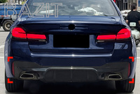 Diffuseur arrière 5S G30 M5 pour Kits de carrosserie M-Tech Diffuseur arrière noir brillant pour BMW 5S G30 M5 2018-2022