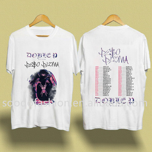 2023 mode nouveau design Peso Pluma & <span class=keywords><strong>Becky</strong></span> G impression recto verso <span class=keywords><strong>2</strong></span> images différentes unisexe Couple t-shirts - Product Image 5