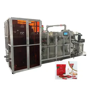 Hot sale high speed coin compressed towel machine producing tissue, napkin and serviette compressed towel machine