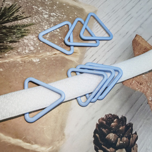 ห่วงและแถบเลื่อนปรับรูปหัวใจทำจากโลหะทำจากไนลอน10-20มม. อุปกรณ์เสริมชุดชั้นในชุดชั้นในชุดชั้นใน - Product Image 4