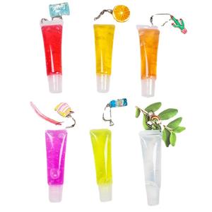 Etiqueta privada Custom Kids Lip Gloss Sin logotipo Lujo <span class=keywords><strong>Casero</strong></span> Vegano Llavero Lip Oil Lipgloss - Product Image 6