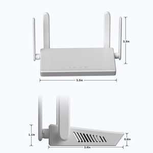 Nbkey thế hệ mới nhất N300 Wi-Fi không dây N Router Gigabit cổng 4 ăng-ten bên ngoài kiểm soát của cha mẹ cài đặt nâng cao Nhà - Product Image 6