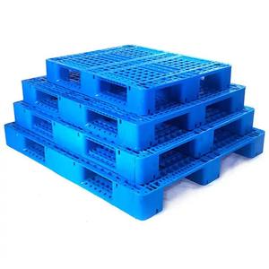 Paleta <span class=keywords><strong>de</strong></span> Plástico <span class=keywords><strong>de</strong></span> Una Cara y Nueve Patas 1200x800mm Económica para Exportación - Product Image 1