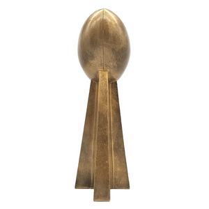 Trofeo de fútbol <span class=keywords><strong>Lombardi</strong></span> de oro antiguo, campeón de la Liga, trofeo de rugby de poliresina, premios de fútbol de resina para recuerdo - Product Image 3